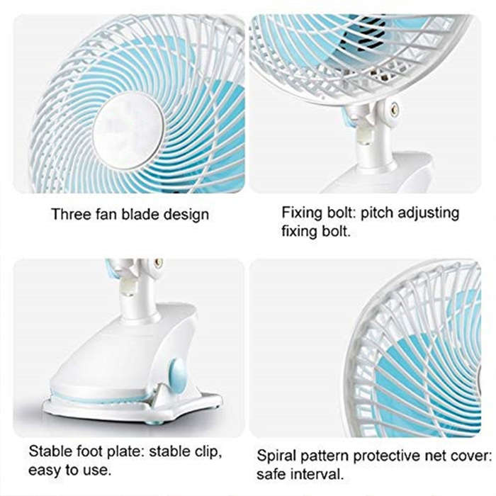 Clip-On Electric Fan