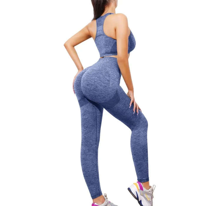 Women`s Workout Clothing Gym Yoga Set Fitness Sportswear