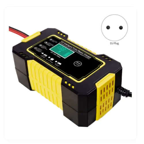 Battery Charger Car Battery Pulse Repair Charger Smart (Random Color)