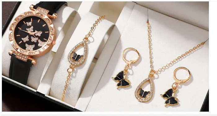 Ladies Watch Elegant Butterfly Quartz Watch