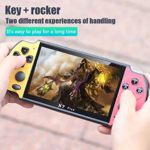 Super Cool Handheld Portable Game Console 5.1-Inch Retro Game Console (Random Color)