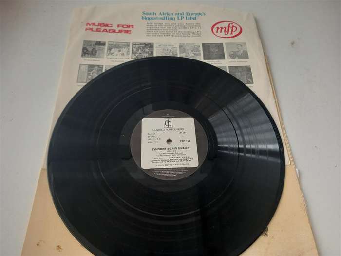 Mahler forth symphony Vinyl