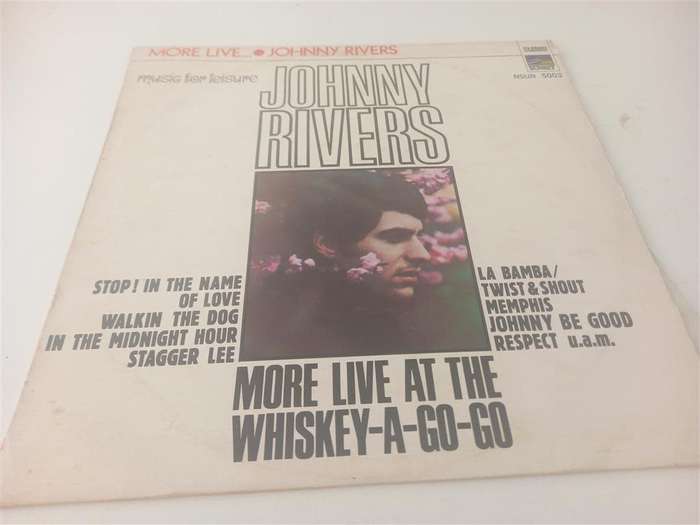 Johnny Rivers  Live At The Whisky A Go-Go (1969, Vinyl)