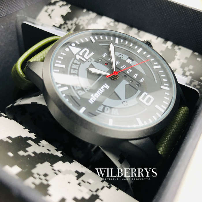 INFANTRY MILITARY CO. Delta Squadron World Peace Keeper Watch BRAND NEW IN BOX