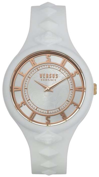 Retail: R4158.70 VERSACE Women's VERSUS Fire Island White Lion Watch BRAND NEW IN BOX + PAPERS