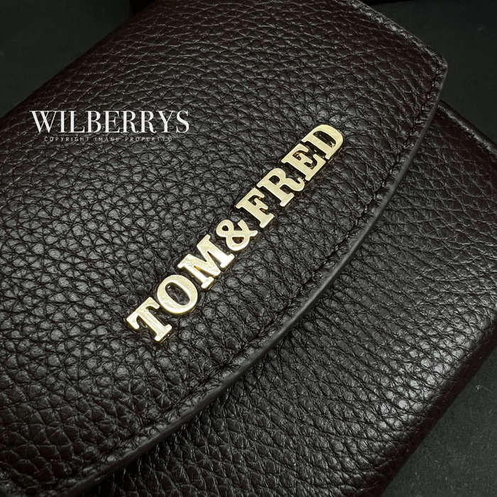 Retail: R3499.00 Tom and Fred London® Celtic Genuine Leather Pebble Purse RED -- BRAND NEW