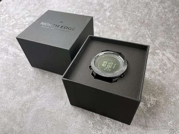 tactical watch!! NORTH EDGE mens ak bluetooth smart Tactical Dual Time Watch brand new
