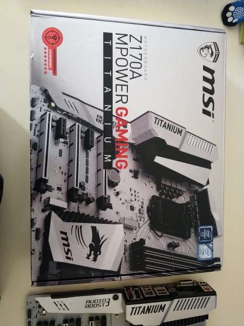 I5 6600k & z170a Mpower Gaming Titanium Motherboard