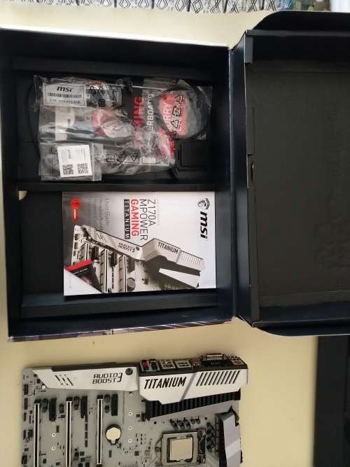 I5 6600k & z170a Mpower Gaming Titanium Motherboard