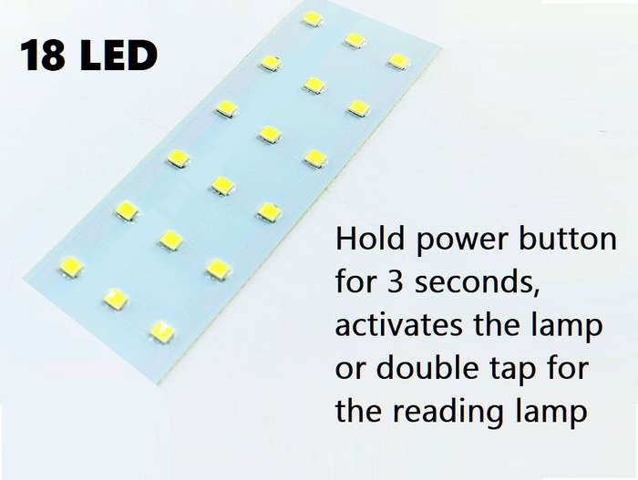 10 000mAh Power Bank with a Bright Rear Lantern. Ideal For Power Cuts. Assorted colors available