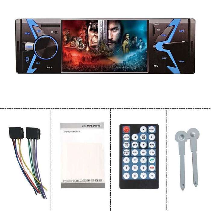 4.1" Car MP4/MP5 Video Player. Bluetooth, Handsfree, USB, SD, Aux, FM Radio