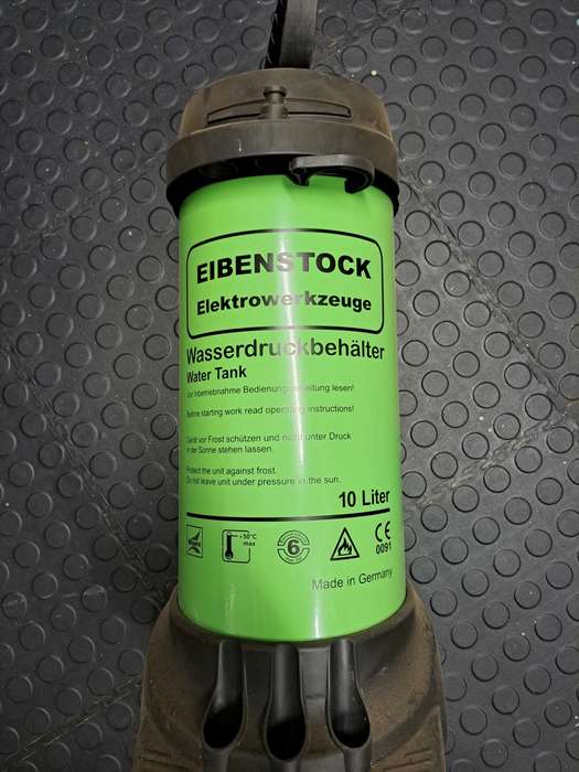 Eibenstock core drill PLD160 c/w water tank and 27 different sizes diamond core drills