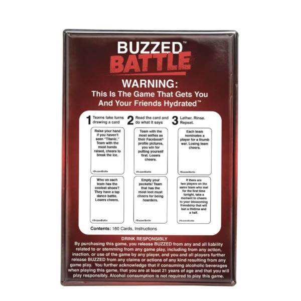 Buzzed Battle Drinking Game Team Style Fun