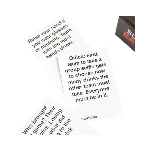 Buzzed Battle Drinking Game Team Style Fun