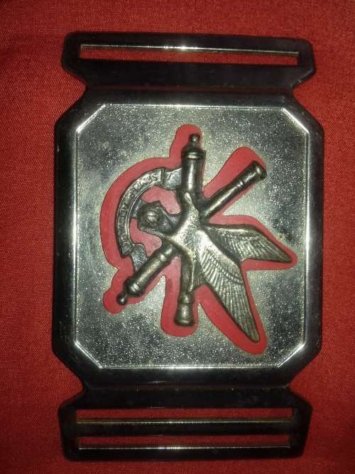 SADF artillery Stable belt buckle