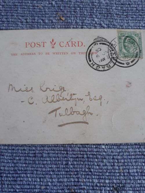 CORRESPONDENCE FROM AROUND THE WORLD IN 1900