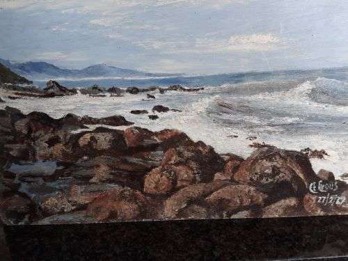 AN OUTSTANDING OIL PAINTING BY C.E. CROUS