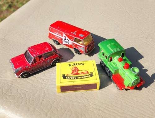 TWO RARE MAJORETTE (MATCHBOX OF FRANCE) DIE CASTS FROM THE 1970S AND A VERY RARE 1969 PLAYART MINI