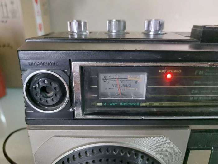 VINTAGE 1980S BLAUPUNKT (CROWN) CSC 830-F BOOMBOX GHETTOBLASTER IN GOOD WORKING CONDITION