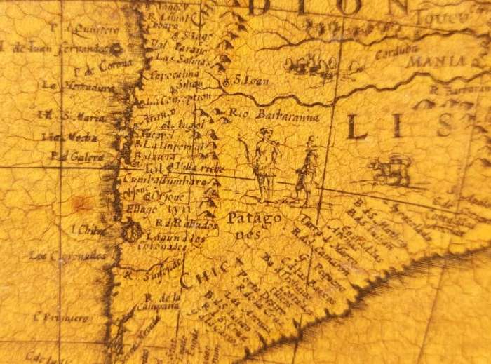 RARE ANTIQUE MAP AMERICAE NOVA TABULA WITH ELDORADO WILLEM BLAEU (1571-1638) HAND COLOURED ENGRAVING