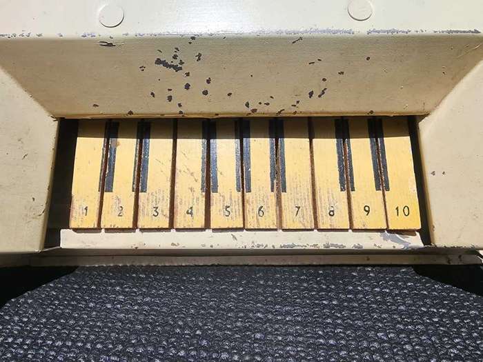 Very Rare 1930s Toby Toy England Nursery Rhyme Play by Number Song Book Piano Toy Still Working