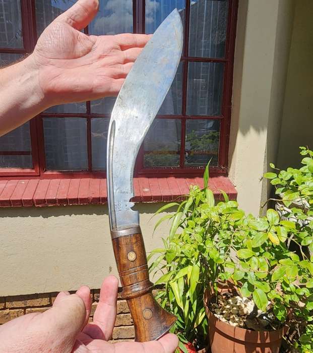 Much Sought After! Interwar 1927 RFI (Rifle Factory Ishapore) British MK II Ghurkha Kukri