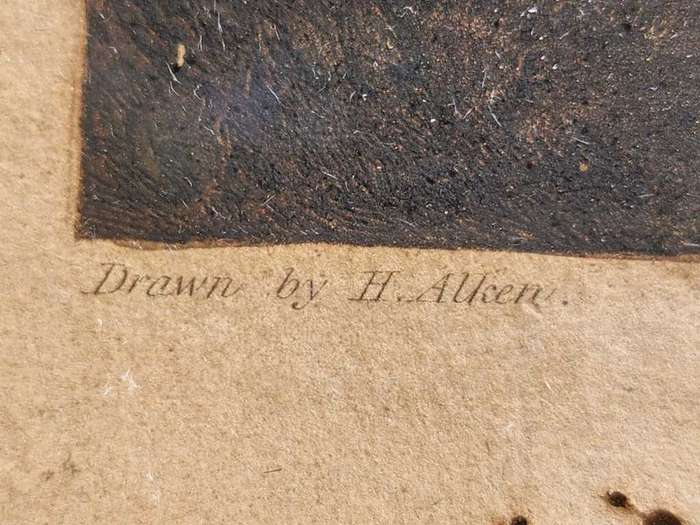 Plate III First Steeple-Chase On Record 1839 Very Rare Original Coloured Aquatint Henry Alken