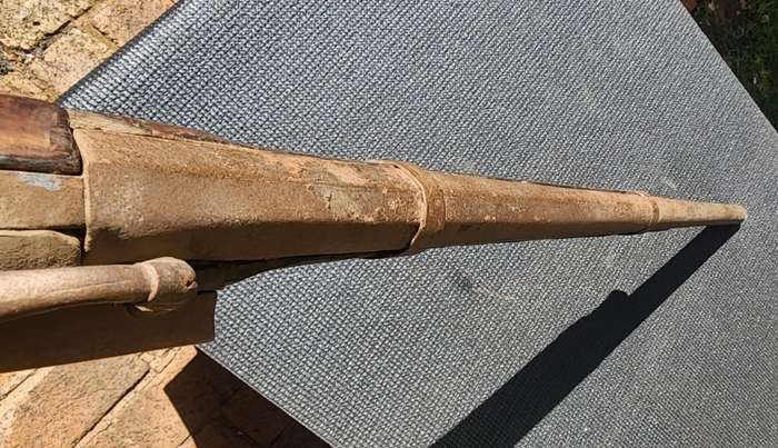 Antique Moorish Muzzle Loading Percussion Rifle - DEACTIVATED! (Holes bored in muzzle - see photo)