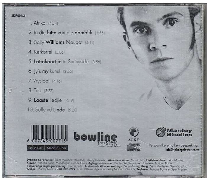 Jak de Priester - Sally Williams Nougat (CD)