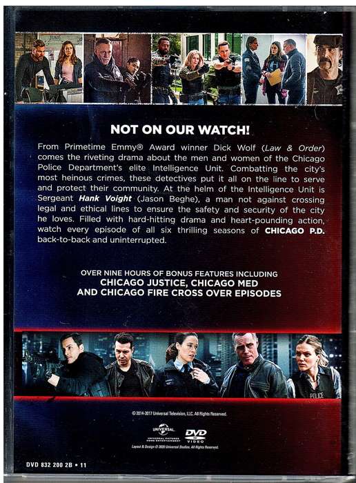 Chicago P.D. Season s Five - Seven 18 DVD Set