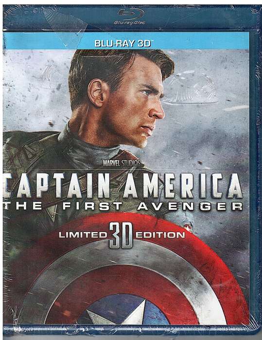 Captain America: The First Avenger Limited Edition Blu-Ray 3D