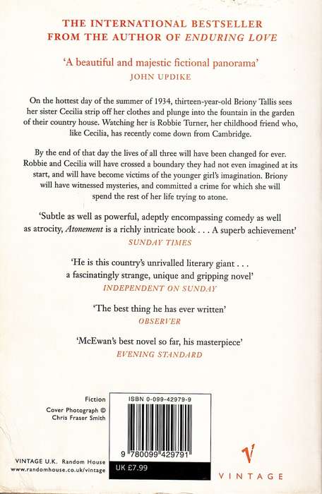 Atonement - Ian McEwan