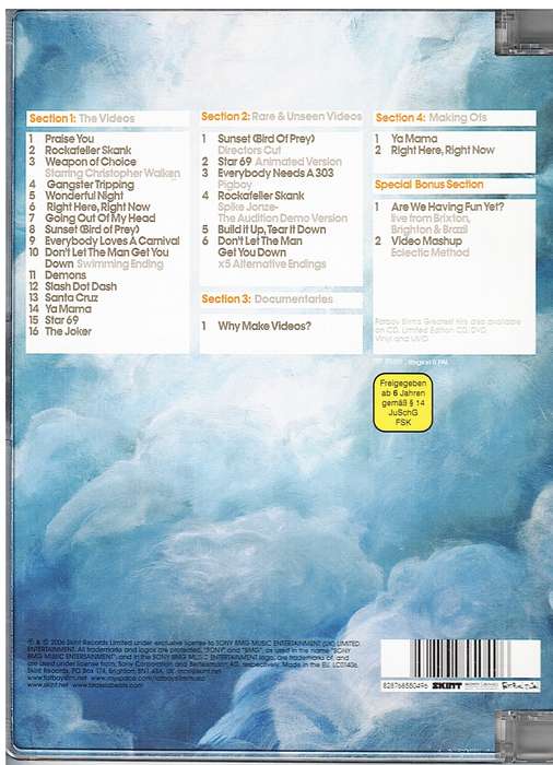 Fatboy Slim - The Greatest Hits: Why Make Videos DVD