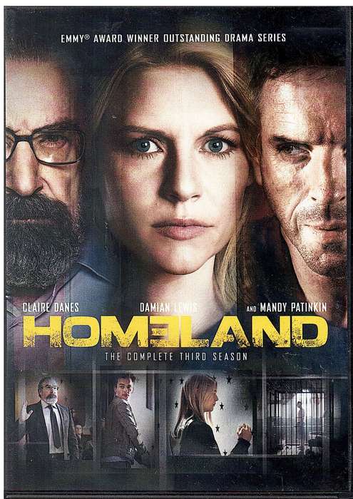 Homeland Season 3 4 DVD Box