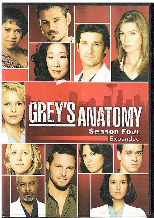 Grey`s Anatomy The Complete Season Four Expanded DVD