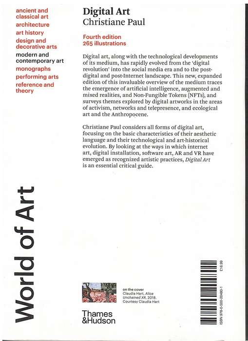 Digital Art (Thames & Hudson World of Art) FourthEdition