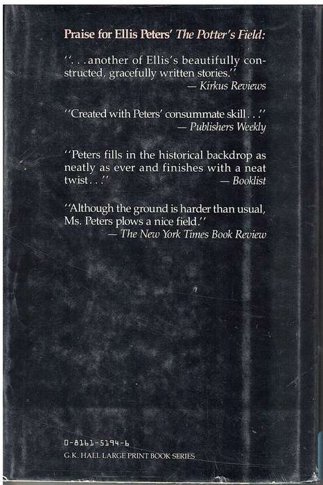 The Potter`s Field - Ellis Peters [LARGE PRINT]