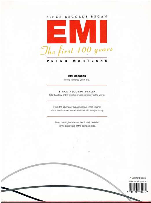 Since Records Began: EMI The First 100 Years - Peter Martland