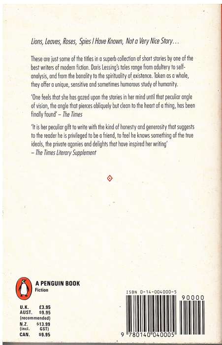 The Story of a Non-marrying Man - Doris Lessing (Short Stories)
