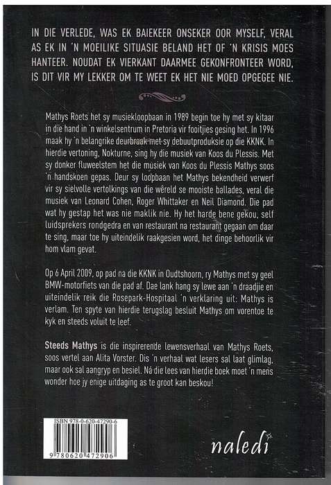 Steeds Mathys: My Storie - Mathys Roets (soos vertel aan Alita Vorster)