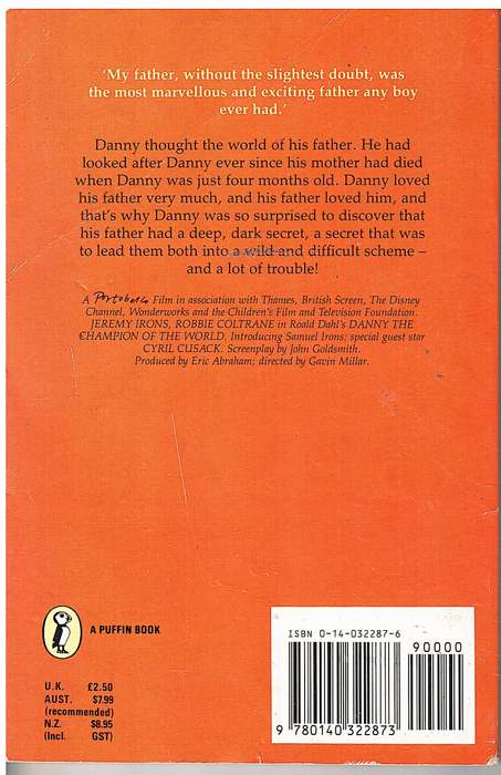 Danny: The Champion of the World - Roald Dahl