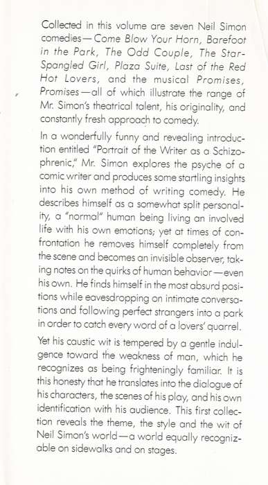 The Comedy of Neil Simon