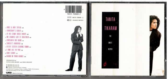Tanita Tikaram - The Sweet Keeper CD