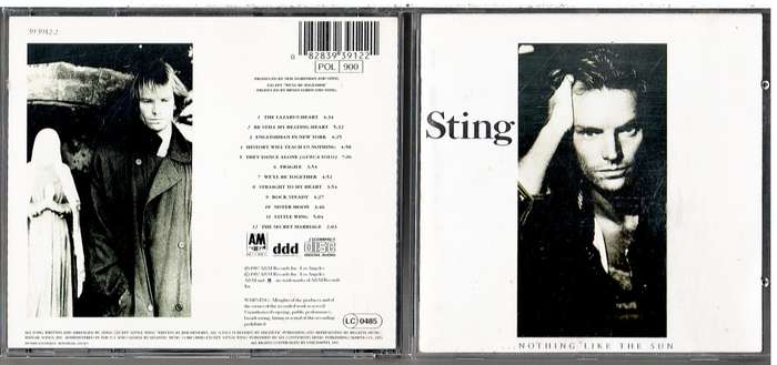 Sting - Nothing Like The Sun CD [IMPORT]