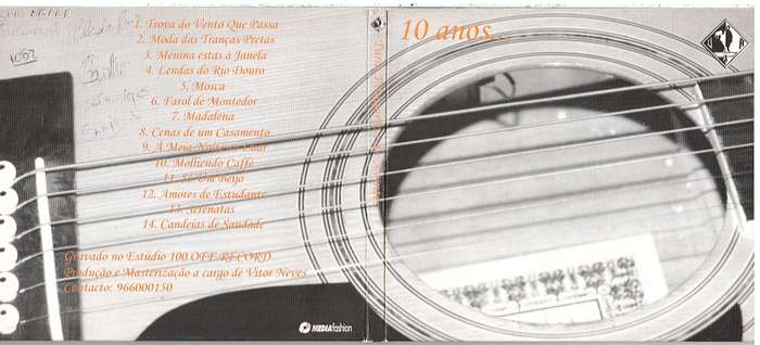 Tuna Pitagórica De Avintes  10 Anos...CD Digipak
