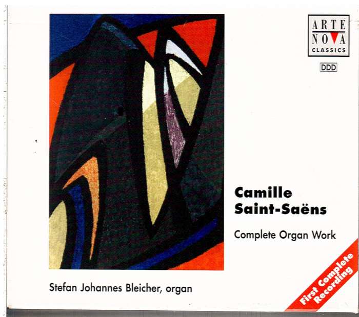Camille Saint-Saëns: Complete Organ Work - Stefan Johannes Bleicher (Organ) 4 CD Box set