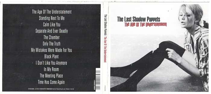 The Last Shadow Puppets - The Age of the Understatement CD (Digipak)