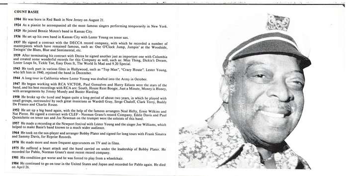 Count Basie and his Orchestra 1944-1956 CD