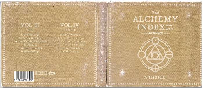 Thrice  The Alchemy Index Vols III & IV: Air & Earth 2 CD [Digipak]