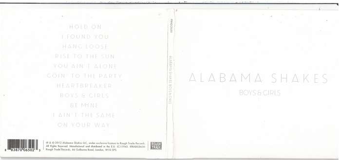 Alabama Shakes - Boys & Girls CD